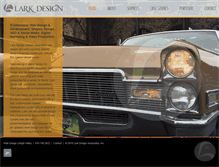 Tablet Screenshot of larkdesign.com